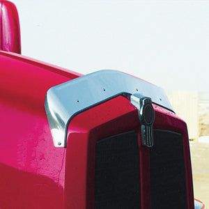 Kenworth T600 stainless steel hoodshield bug deflector