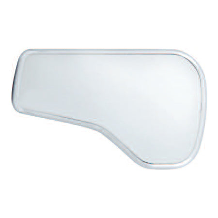 Volvo chrome plastic fairing release handle trim - Right