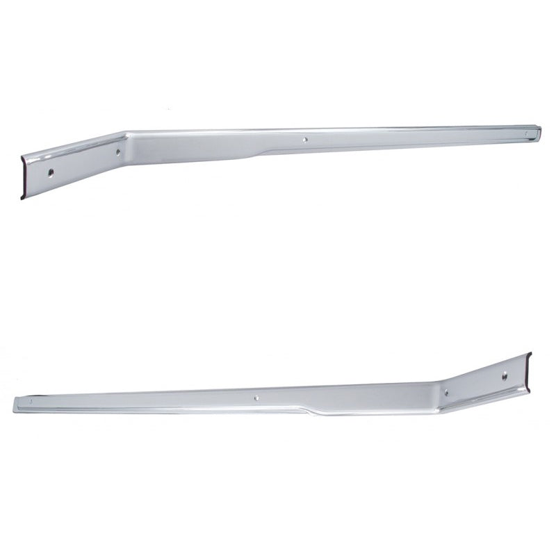 Peterbilt 379 1994-2004 chrome plastic cab to sleeper transition trim kit