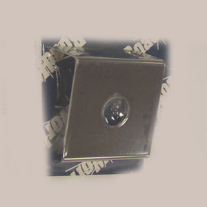 Stainless steel universal 1 hole switch panel