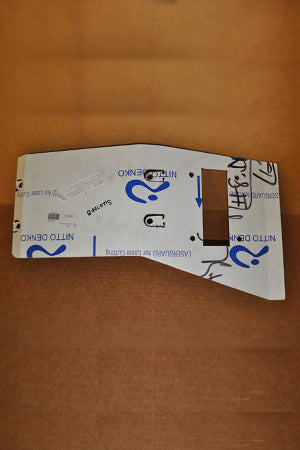 Peterbilt 1987-1994 stainless steel lower air conditioner/heater trim