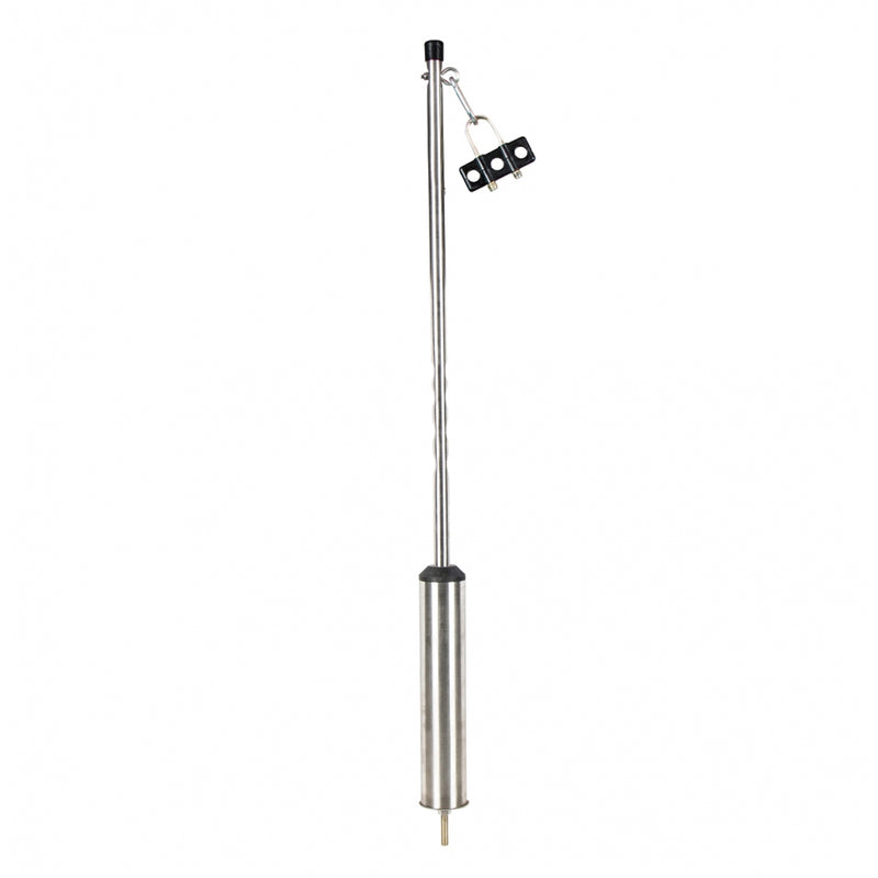 40" chrome heavy duty swivel stick - 7/8" diameter