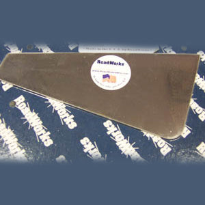 Western Star Constellation stainless steel passenger side lower left dash trim