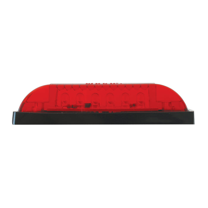 Red thin line 6 diode LED marker/clearance light