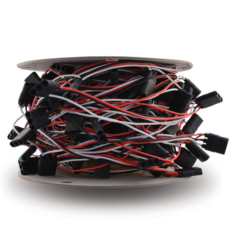 Female triple .180 bullet plug wire harness - 12" spacing
