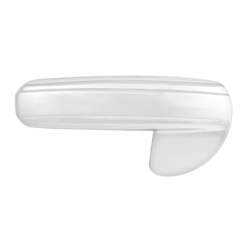 Freightliner Cascadia 2015+ chrome plastic interior door handle cover without back - SINGLE