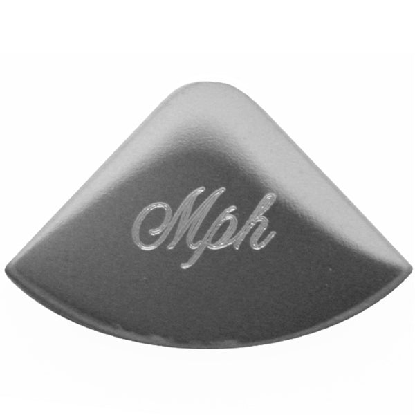 Rockwood Peterbilt 2006+ stainless steel 1/4 moon gauge emblem