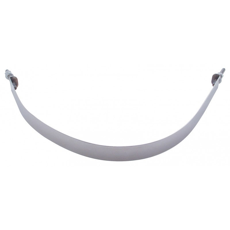 Peterbilt stainless steel air tank straps - PAIR, 9-3/4" diameter