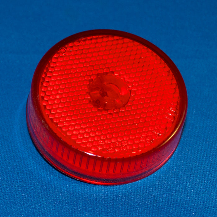 Red 2.5" round incandescent marker/clearance light