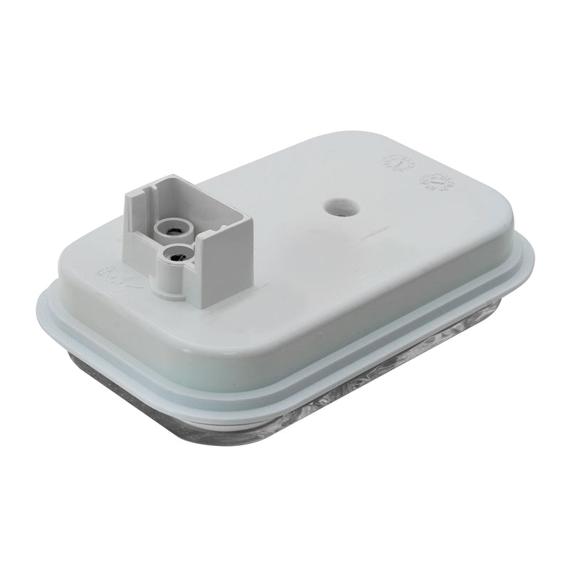 Pearl White rectangular 24 diode LED backup/reverse light