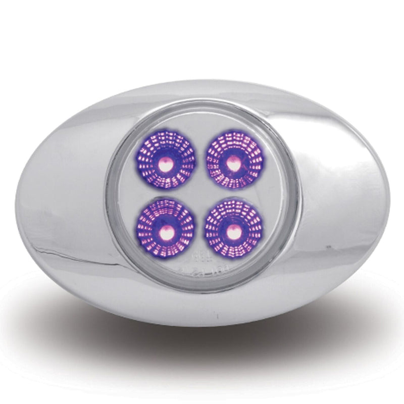 Dual Revolution M3 Red/Purple 4 diode LED marker light