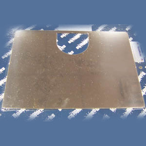 Western Star Constellation stainless steel glove box door cover