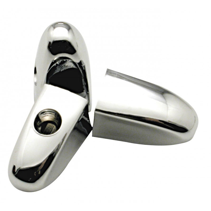 Peterbilt 359 chrome plastic air conditioner/heater slide - 3/PACK