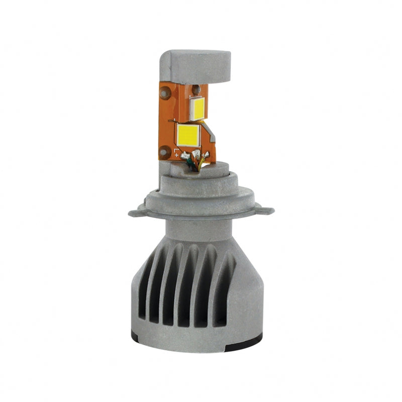 H4 high-powered low beam/high beam LED headlight bulb