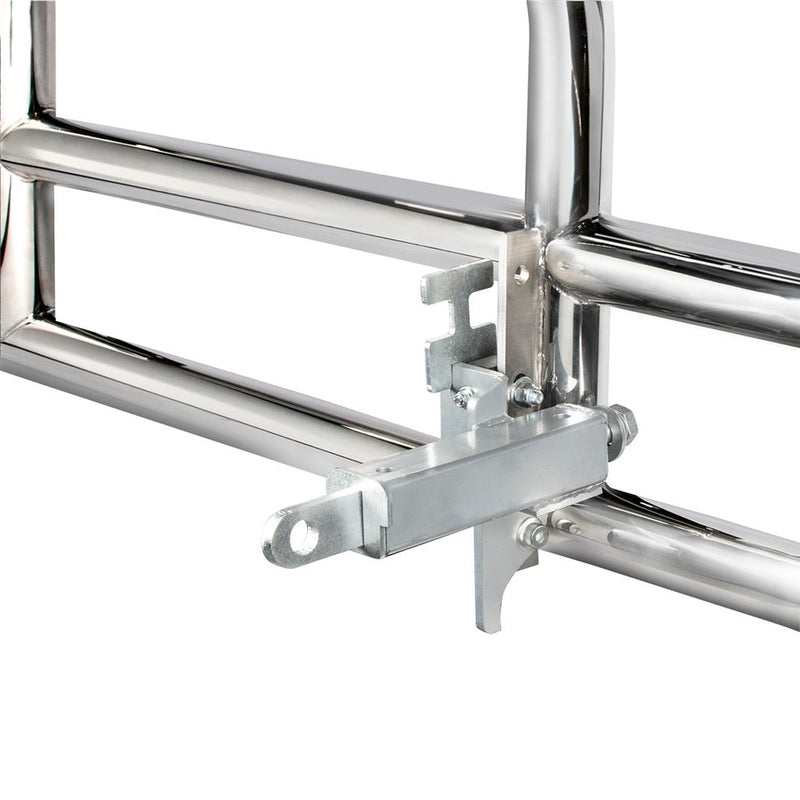 Mounting kit for universal stainless steel grill guard