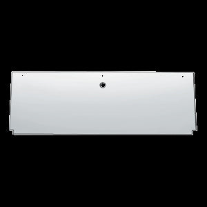 12" stainless steel rear center panel back