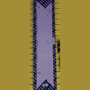 Peterbilt 379 "Racing Stripe" stainless steel logo trim, extra-long - PAIR