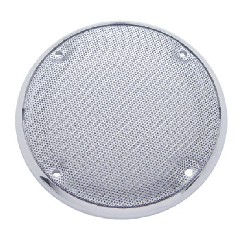Kenworth/International over-dash chrome speaker cover - PAIR