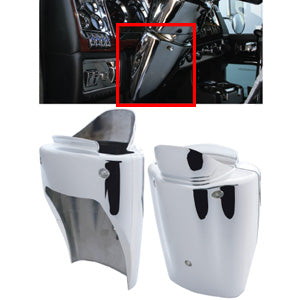 Kenworth W900/T660 chrome plastic center steering column cover