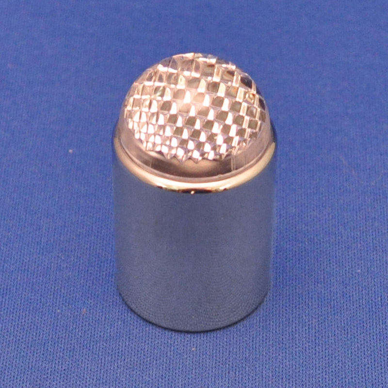 Clear full moon lens bumper guide top w/stainless steel base - PAIR