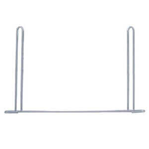 16" x 10" chrome anti-sail mud flap holder