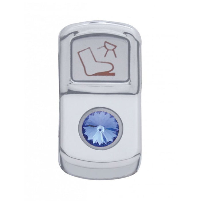 Peterbuilt Rocker Switch Peterbilt 386/389 2006+ chrome plastic rocker switch w/blue jewel ...
