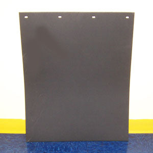 24" x 30" black poly rubber blend mudflap