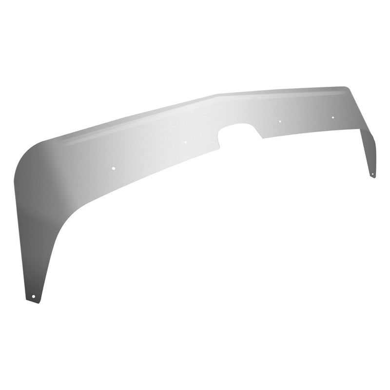 Kenworth W900L stainless steel bug deflector