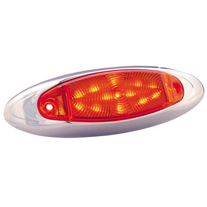"Infinity" Red 13 diode LED marker/clearance light