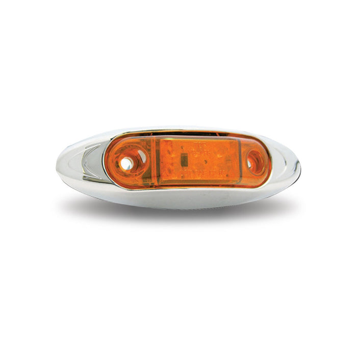 "Infinity" Amber 6 diode LED marker/clearance light
