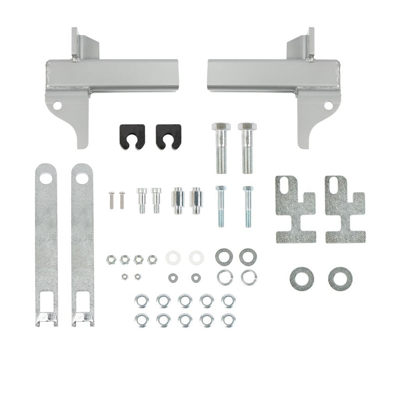 Mounting kit for universal stainless steel grill guard