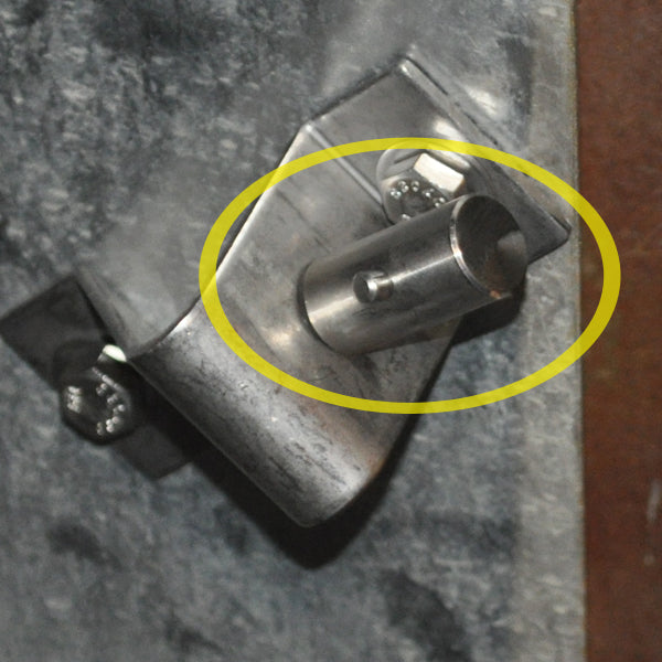 Quickmount stainless steel safety flag stud only