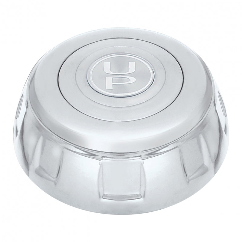 Chrome horn button and plastic bezel for United Pacific steering wheels