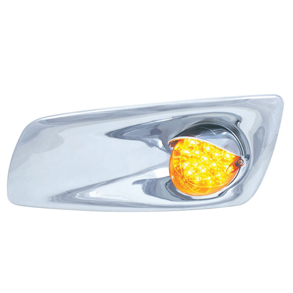 Kenworth T660 Amber LED bumper turn signal light - SINGLE
