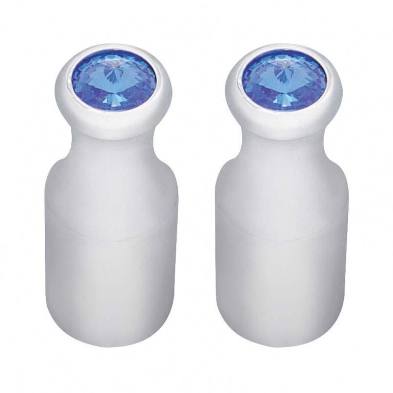 International/Mack chrome aluminum toggle switch extension w/jewel - PAIR