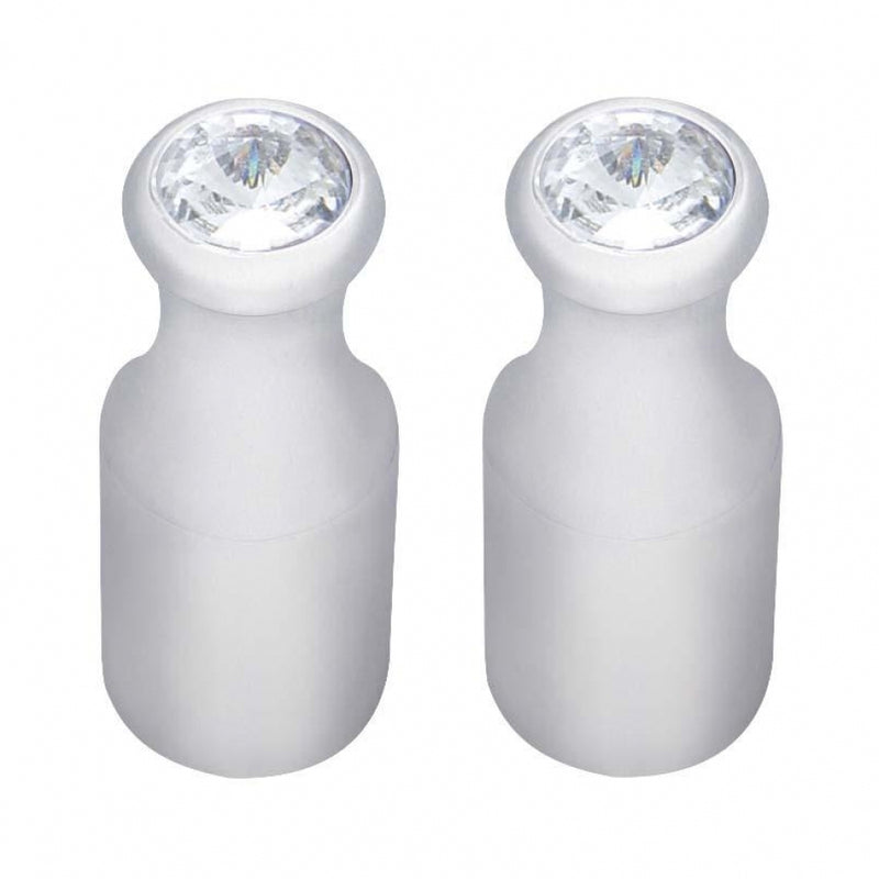 International/Mack chrome aluminum toggle switch extension w/jewel - PAIR