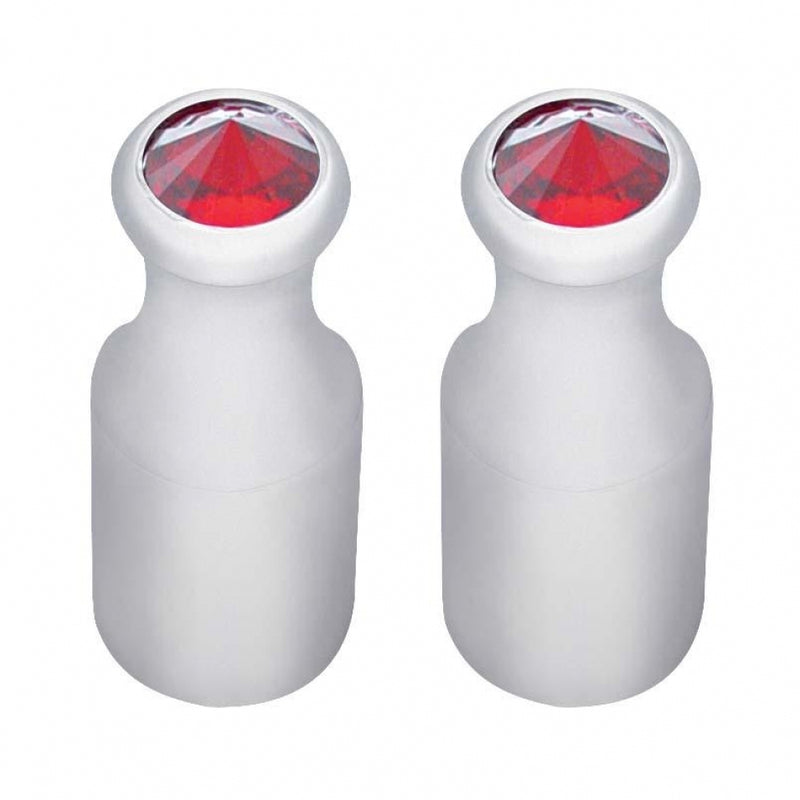 International/Mack chrome aluminum toggle switch extension w/jewel - PAIR