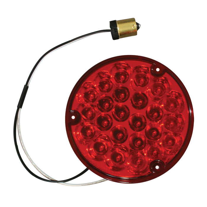 Pearl 4" LED sleeper load light w/1156 plug - Red