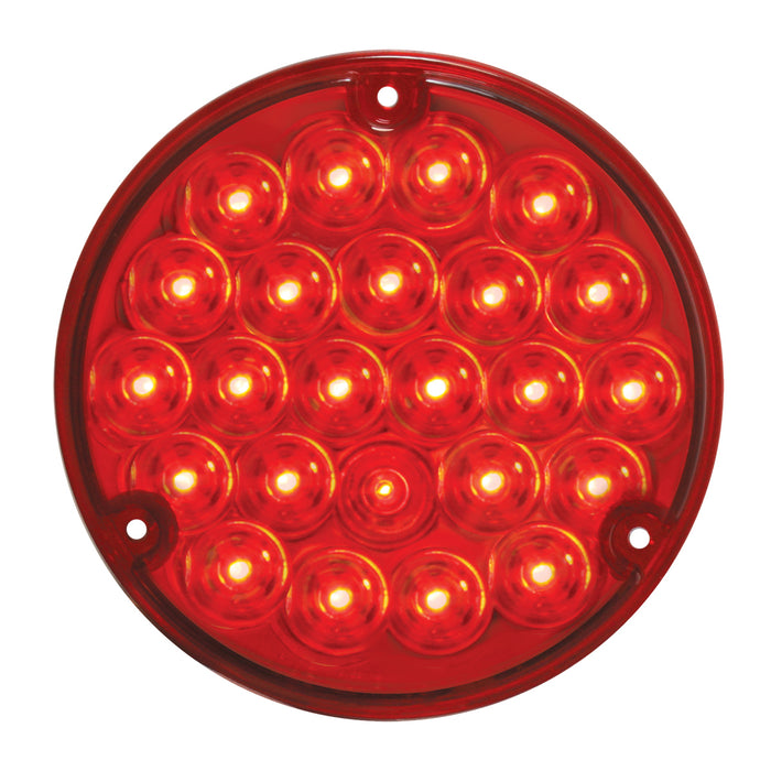 Pearl 4" LED sleeper load light w/1156 plug - Red