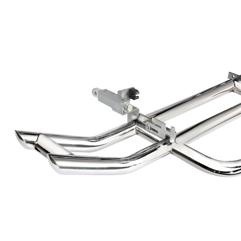 Mounting kit for universal stainless steel grill guard