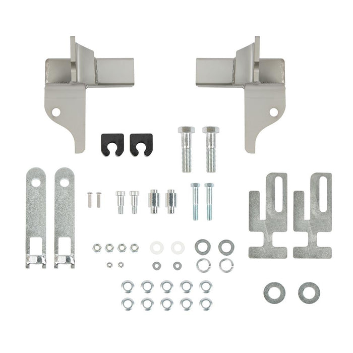 Mounting kit for universal stainless steel grill guard