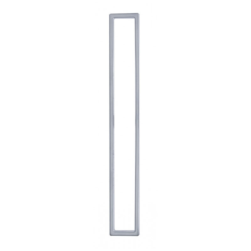 International rectangular center dash surround for warning light panel