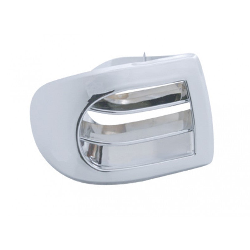 Freightliner Cascadia 2008-2017 chrome plastic air conditioner/heater small vent trim - SINGLE