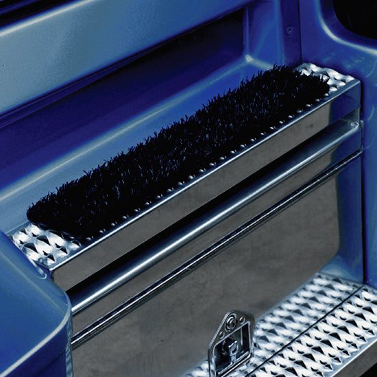 Sym-mat 24" black truck door mat w/cable ties