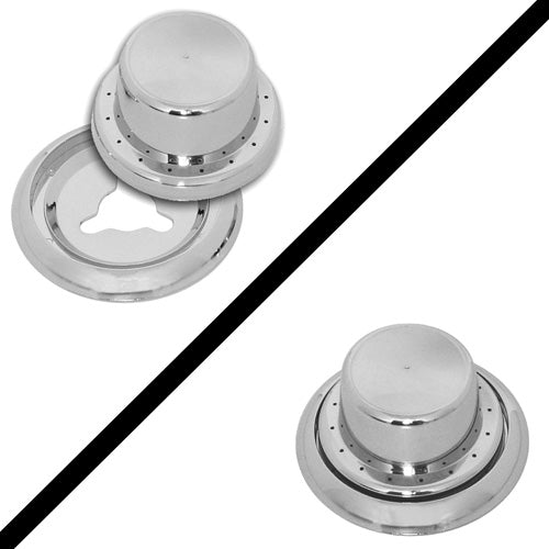Peterbilt 386/389 chrome plastic computer control knob cover