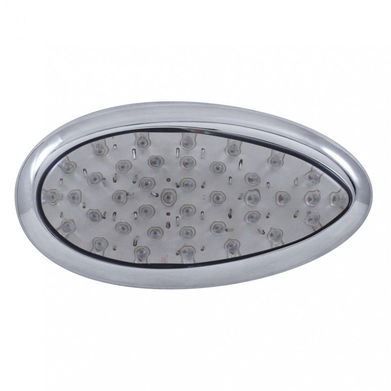 Freightliner Cascadia Amber 39 diode LED turn signal - CLEAR lens