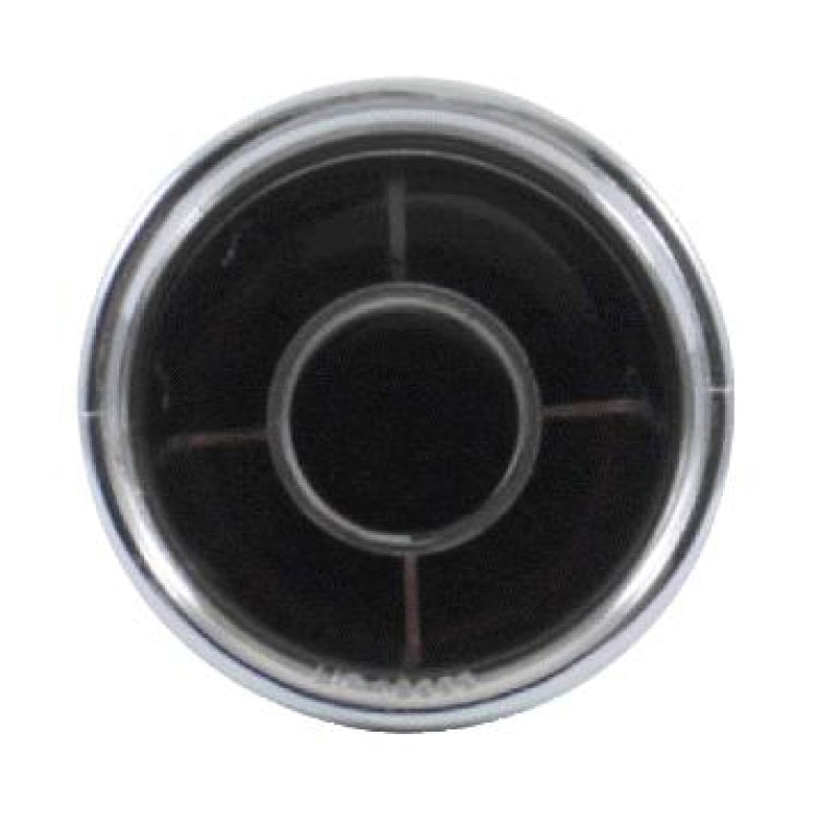 "Tower" 33mm chrome plastic thread-on lugnut cover