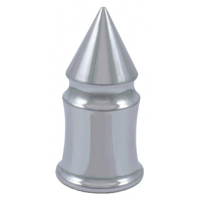 "Tower" 33mm chrome plastic thread-on lugnut cover
