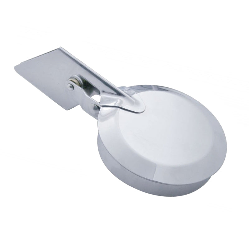 Stainless steel rain cap for straight-cut exhaust stacks - 8" diameter