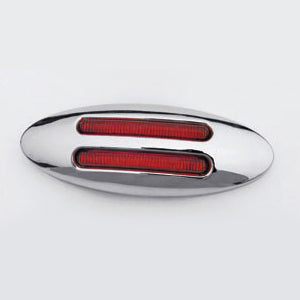 Flatline red mini-slim 8 diode LED marker light